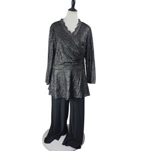 ROAMAN'S 2 PIECE SET TOP/PANTS SIZE 24W